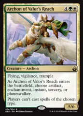 Archon of Valor's Reach - Foil