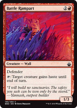 Battle Rampart - Foil