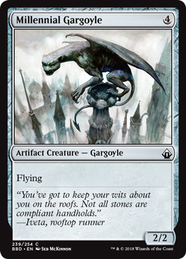 Millennial Gargoyle - Foil