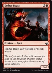 Ember Beast - Foil