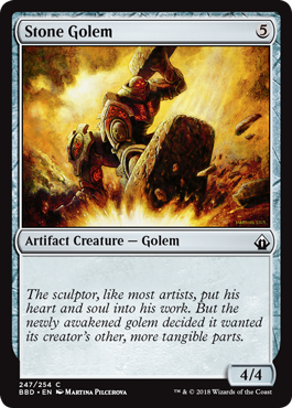 Stone Golem - Foil