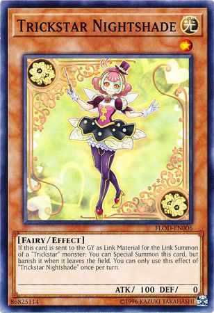 Trickstar Nightshade - FLOD-EN006 - Common - Unlimited Edition