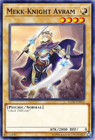 Mekk-Knight Avram - FLOD-EN016 - Common - Unlimited Edition