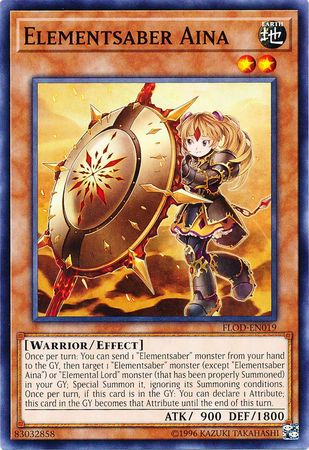 Elementsaber Aina - FLOD-EN019 - Common - Unlimited Edition