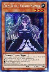 Ghost Belle & Haunted Mansion - FLOD-EN033 - Secret Rare - Unlimited Edition