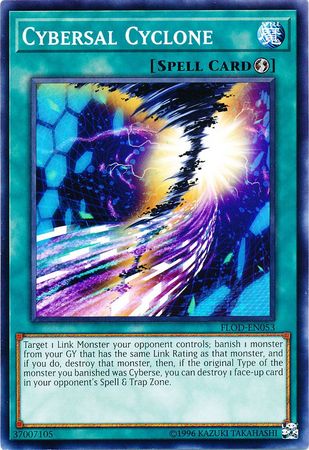 Cybersal Cyclone - FLOD-EN053 - Common - Unlimited Edition