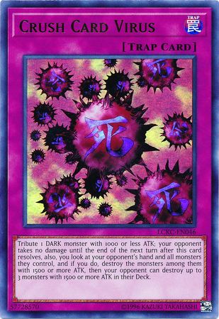 crush card virus ultra rare Crush Card Virus - LCKC-EN046 - Ultra Rare - edition illimitee // Legendary  Collection Kaiba