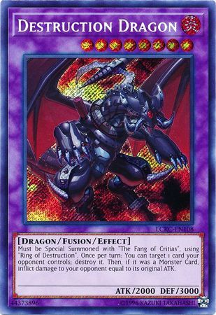 Destruction Dragon - LCKC-EN108 - Secret Rare - Unlimited Edition