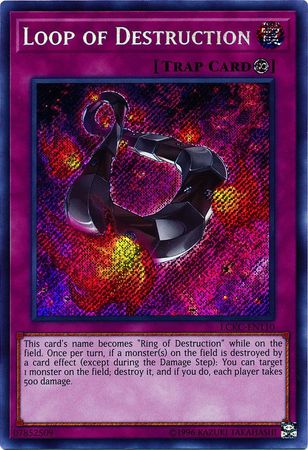 Loop of Destruction - LCKC-EN110 - Secret Rare - Unlimited Edition 