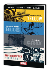 Jeph Loeb Tim Sale Yellow Blue Gray & White Omnibus Hc (JUN180964)