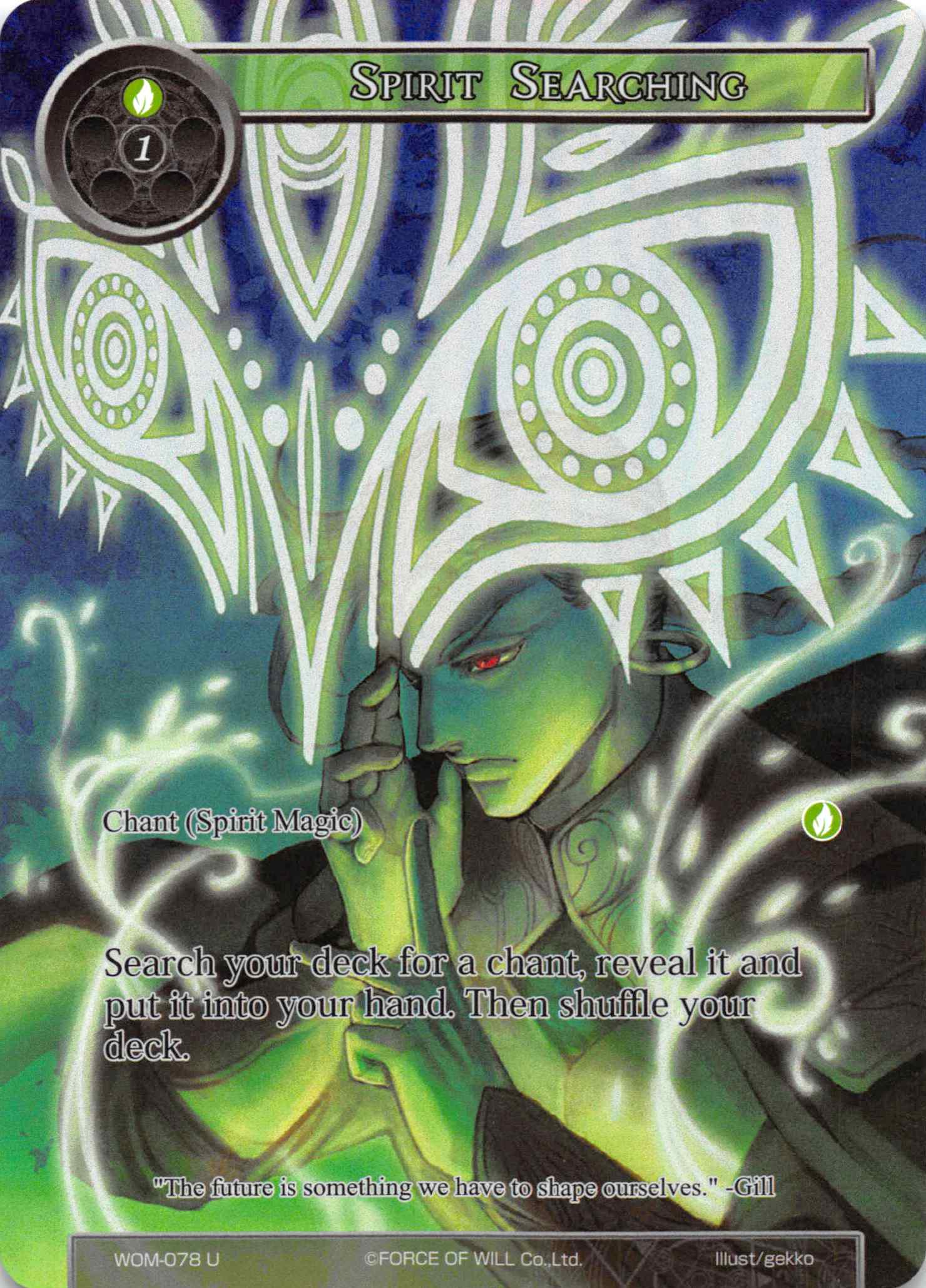 Spirit Searching (Full Art) - WOM-078 - U