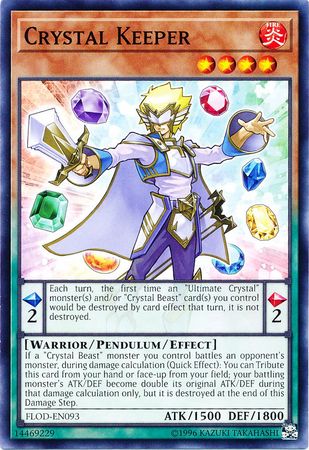 Crystal Keeper - FLOD-EN093 - Common - Unlimited Edition