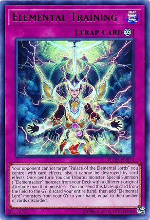 Elemental Training - FLOD-EN074 - Ultra Rare - Unlimited Edition