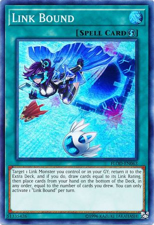 Link Bound - FLOD-EN063 - Super Rare - Unlimited Edition