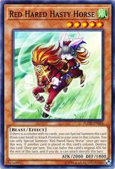 Red Hared Hasty Horse - FLOD-EN034 - Common - Unlimited Edition