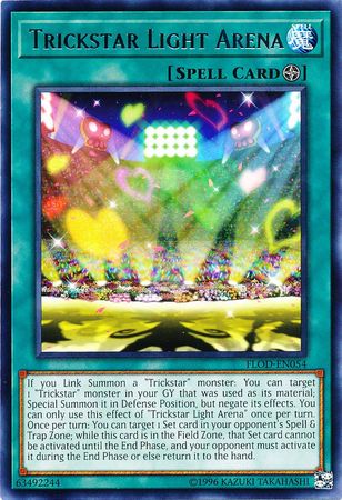 Trickstar Light Arena - FLOD-EN054 - Rare - Unlimited Edition