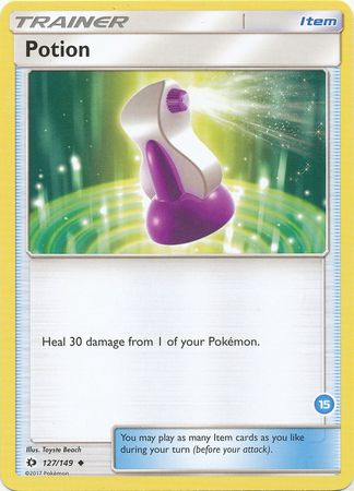 Potion - 127/149 - Common (Ninetales Deck 15)