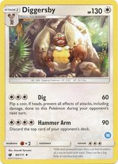 Diggersby - 88/111 - Uncommon (Ninetales Deck 18)