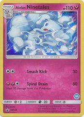 Alolan Ninetales - SM128 - Promo - Water Web Holo (Ninetales Deck 30)