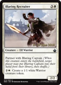 Blaring Recruiter - Foil - Release Promo