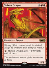 Shivan Dragon - Planeswalker Deck Exclusive