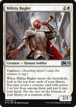 Militia Bugler - Foil