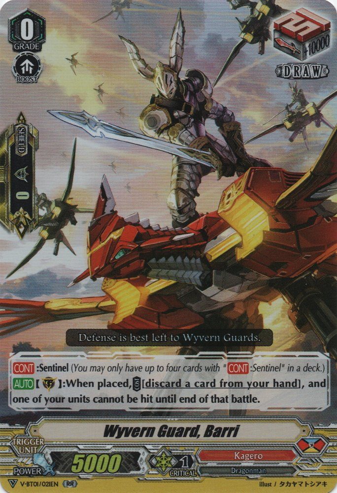 Wyvern Guard, Barri - V-BT01/021EN - RR