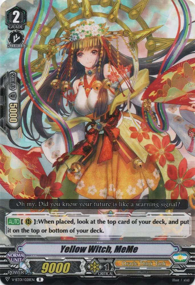 Yellow Witch, MeMe - V-BT01/028EN - R