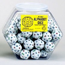 Alphabet Dice - Set of 100