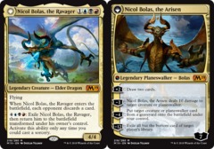 Mtg hotsell altered art card-Nicol Bolas, the Ravager // Nicol Bolas, the Arisen