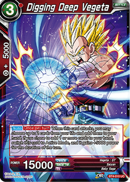Digging Deep Vegeta - BT4-010 - UC