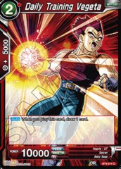 Daily Training Vegeta (Foil) - BT4-011 - C