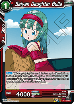 Saiyan Daughter Bulla - BT4-014 - C