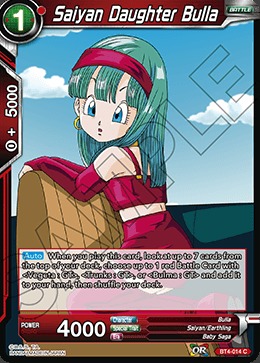 Saiyan Daughter Bulla (Foil) - BT4-014 - C
