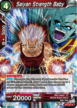 Saiyan Strength Baby - BT4-017 - R