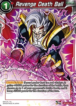 Revenge Death Ball (Foil) - BT4-021 - UC