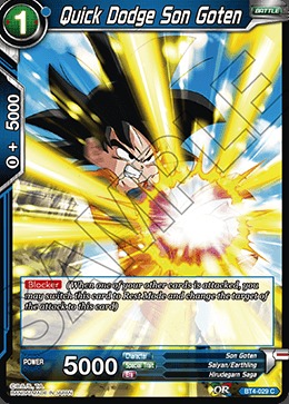Quick Dodge Son Goten - BT4-029 - C