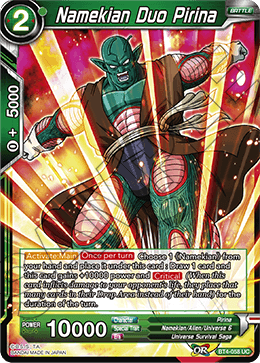 Namekian Duo Pirina - BT4-058 - UC