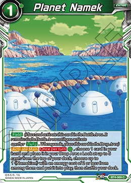 Planet Namek (Foil) - BT4-069 - C