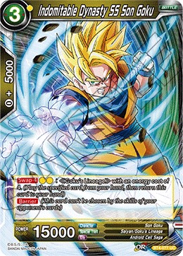 Indomitable Dynasty SS Son Goku - BT4-077 - UC