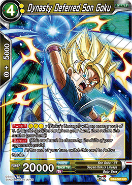 Dynasty Deferred Son Goku - BT4-081 - UC
