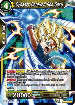 Dynasty Deferred Son Goku - BT4-081 - UC