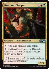 Draconic Disciple - Foil