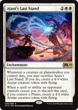 Ajanis Last Stand - Foil