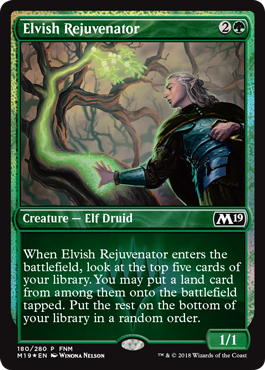 Elvish Rejuvenator - Foil FNM 2018