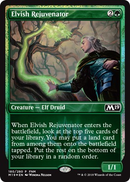 Elvish Rejuvenator - Foil FNM 2019