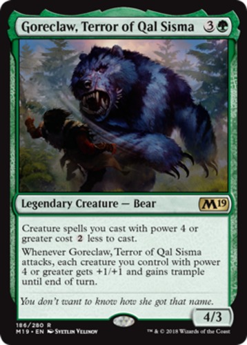 Gigantosaurus 1x FOIL M19 MTG Core Set 2019 Rare MINT green Gigantosaurus 1x FOIL M19 MTG Core Set 2019 Rare MINT green