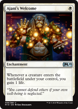 Ajanis Welcome - Foil