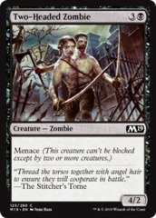 Two-Headed Zombie - Foil