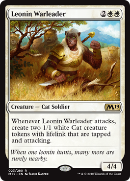 Leonin Warleader